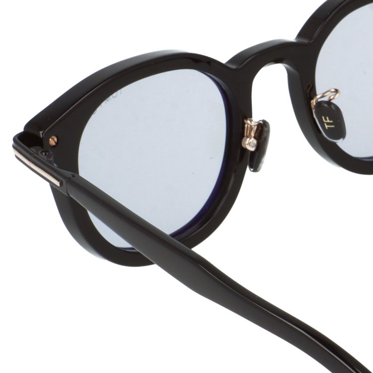 トムフォード サングラス アジアンフィット（フルフィット） 調整可能ノーズパッド（クリングス） TOM FORD FT1151-D 01A 48サイズ （TF1151D 01A 48） ウェリントン型 ユニセックス メンズ レディース
