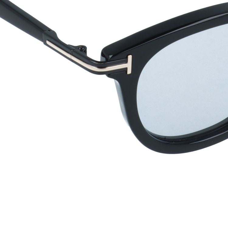 トムフォード サングラス アジアンフィット（フルフィット） 調整可能ノーズパッド（クリングス） TOM FORD FT1151-D 01A 48サイズ （TF1151D 01A 48） ウェリントン型 ユニセックス メンズ レディース