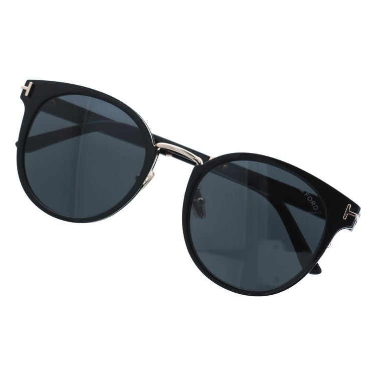 トムフォード サングラス アジアンフィット（フルフィット） 調整可能ノーズパッド（クリングス） TOM FORD FT1247-K 01A 54サイズ （TF1247K 01A 54） ボストン型 コリアンフィット コンビネーションフレーム ユニセックス メンズ レディース