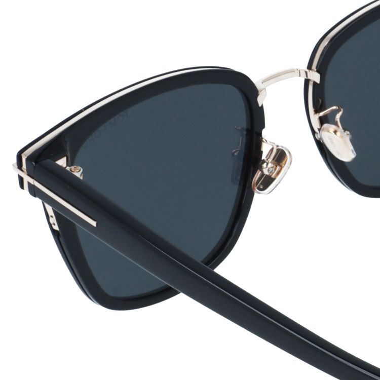 トムフォード サングラス アジアンフィット（フルフィット） 調整可能ノーズパッド（クリングス） TOM FORD FT1248-K 01A 55サイズ （TF1248K 01A 55） ウェリントン型 コリアンフィット コンビネーションフレーム ユニセックス メンズ レディース