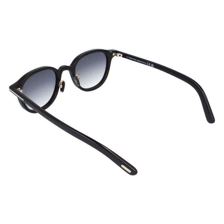 【訳あり】トムフォード サングラス アジアンフィット（フルフィット） 調整可能ノーズパッド（クリングス） TOM FORD FT0977-D 01B 48サイズ （TF0977D 01B 48） ボストン型 ユニセックス メンズ レディース