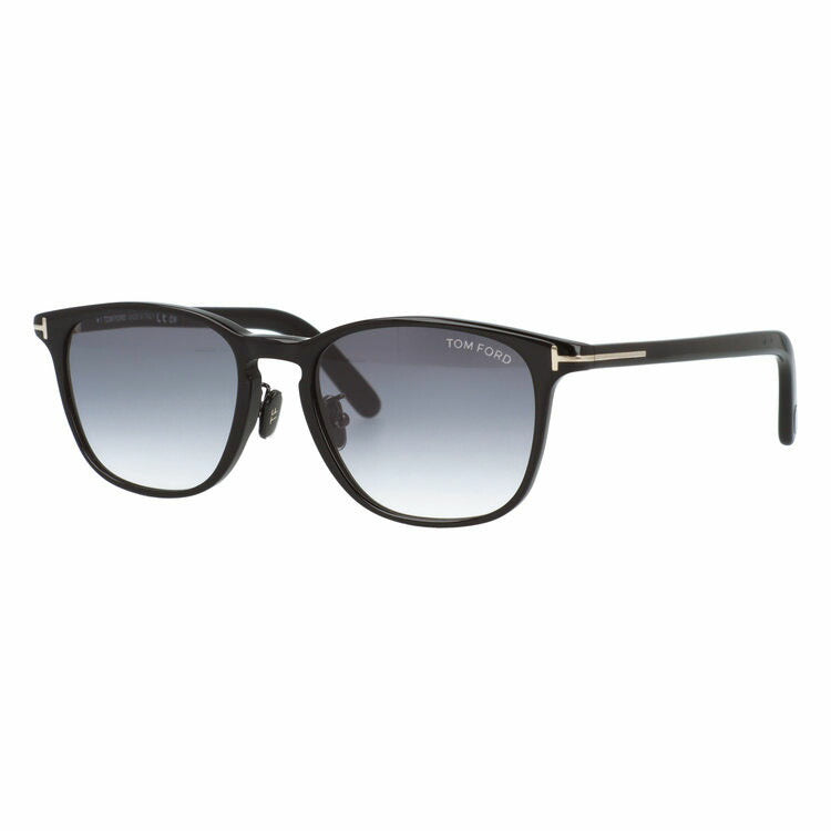 【訳あり】トムフォード サングラス エコ アジアンフィット TOM FORD ECO FT1048-D 01B 52サイズ ウェリントン型 植物繊維 サスティナブル素材 ユニセックス メンズ レディース