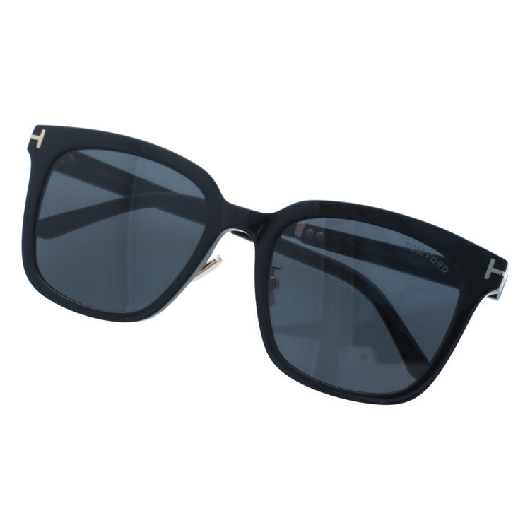 トムフォード サングラス エコ アジアンフィット（フルフィット） TOM FORD ECO FT1245-K 01A 56サイズ （TF1245K 01A 56） ウェリントン型 サステナブル 黒縁 クロブチ ユニセックス メンズ レディース
