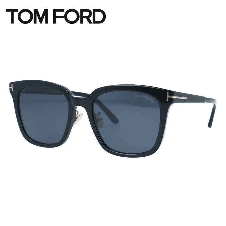 トムフォード サングラス エコ アジアンフィット（フルフィット） TOM FORD ECO FT1245-K 01A 56サイズ （TF1245K 01A 56） ウェリントン型 サステナブル 黒縁 クロブチ ユニセックス メンズ レディース