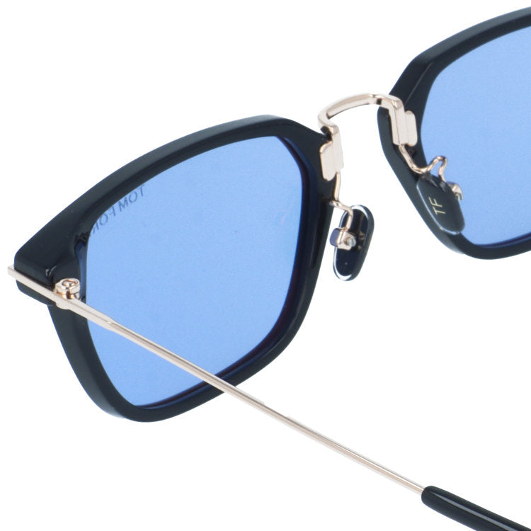 トムフォード サングラス エコ アジアンフィット（フルフィット） TOM FORD ECO FT1042-D 01V 52サイズ （TF1042D 01V 52） スクエア型 黒縁 クロブチ コンビネーションフレーム ユニセックス メンズ レディース