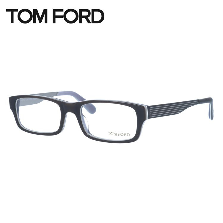 【訳あり】トムフォード メガネフレーム 伊達メガネ レギュラーフィット TOM FORD FT5164 020 52サイズ スクエア ユニセックス メンズ レディース イタリア製