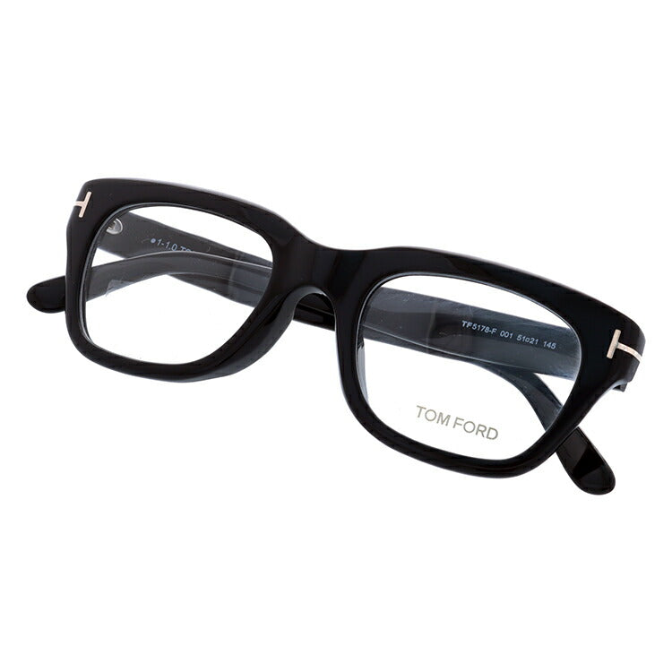トムフォード メガネ TOM FORD メガネフレーム 眼鏡 FT5178F 001 51 （TF5178F 001 51） アジアンフィット ウェリントン型 度付き 度なし 伊達 メンズ レディース UVカット 紫外線 TOMFORD ラッピング無料