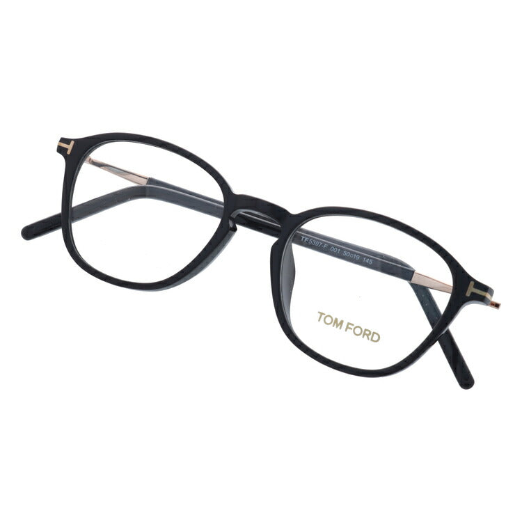 トムフォード メガネ TOM FORD メガネフレーム 眼鏡 FT5397F 001 50 （TF5397F 001 50） アジアンフィット ウェリントン型 度付き 度なし 伊達 メンズ レディース UVカット 紫外線 TOMFORD ラッピング無料