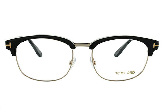 トムフォード メガネ TOM FORD メガネフレーム 眼鏡 FT5458 001 53 （TF5458 001 53） レギュラーフィット ブロー型 度付き 度なし 伊達 メンズ レディース UVカット 紫外線 TOMFORD ラッピング無料