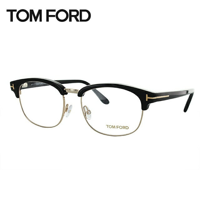 トムフォード メガネ TOM FORD メガネフレーム 眼鏡 FT5458 001 53 （TF5458 001 53） レギュラーフィット ブロー型 度付き 度なし 伊達 メンズ レディース UVカット 紫外線 TOMFORD ラッピング無料