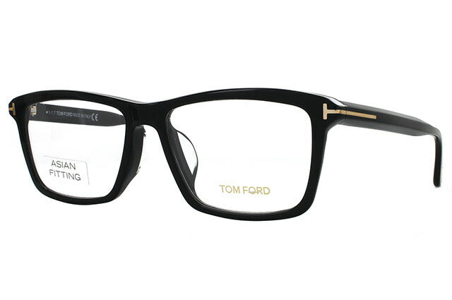 トムフォード メガネ TOM FORD メガネフレーム 眼鏡 FT5407F 001 57 （TF5407F 001 57） アジアンフィット スクエア型 度付き 度なし 伊達 メンズ レディース UVカット 紫外線 TOMFORD ラッピング無料