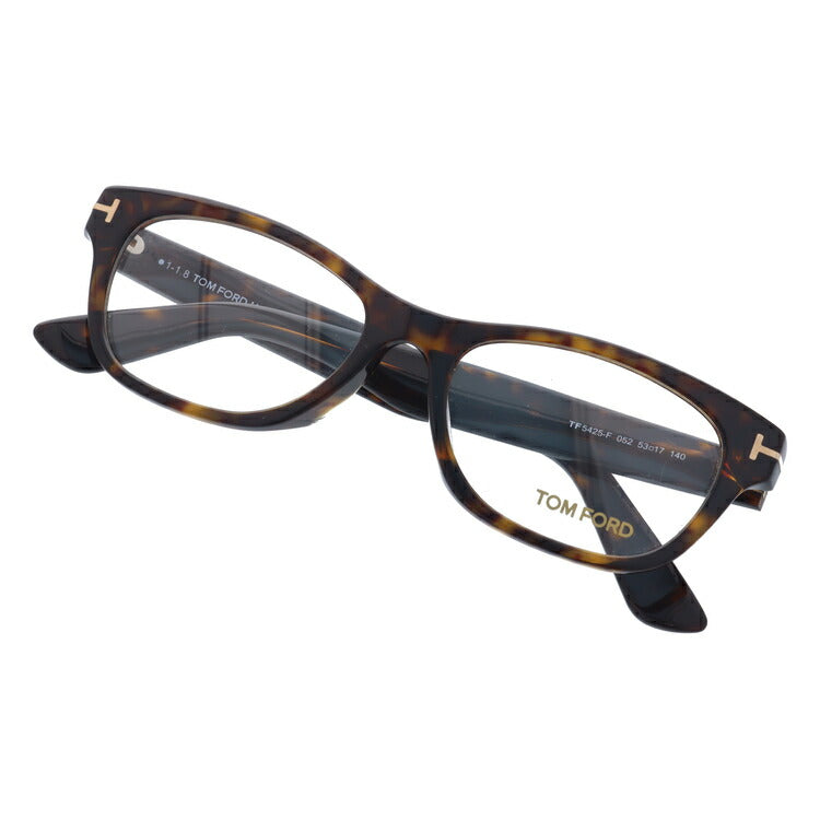 トムフォード メガネ TOM FORD メガネフレーム 眼鏡 FT5425F 052 53 （TF5425F 052 53） アジアンフィット スクエア型 度付き 度なし 伊達 メンズ レディース UVカット 紫外線 TOMFORD ラッピング無料