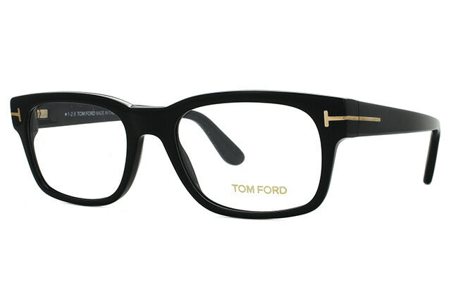 【訳あり】トムフォード メガネ TOM FORD メガネフレーム 眼鏡 FT5432 001 52 （TF5432 001 52） レギュラーフィット スクエア型 度付き 度なし 伊達 メンズ レディース UVカット 紫外線 TOMFORD ラッピング無料