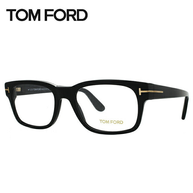 トムフォード メガネ TOM FORD メガネフレーム 眼鏡 FT5432 001 52 （TF5432 001 52） レギュラーフィット スクエア型 度付き 度なし 伊達 メンズ レディース UVカット 紫外線 TOMFORD ラッピング無料