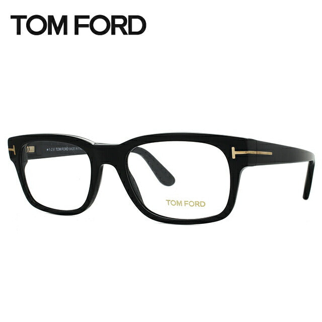 【訳あり】トムフォード メガネ TOM FORD メガネフレーム 眼鏡 FT5432 001 52 （TF5432 001 52） レギュラーフィット スクエア型 度付き 度なし 伊達 メンズ レディース UVカット 紫外線 TOMFORD ラッピング無料