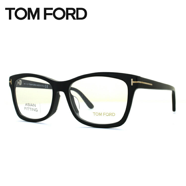 トムフォード メガネ TOM FORD メガネフレーム 眼鏡 FT5424F 001 53 （TF5424F 001 53） アジアンフィット スクエア型 度付き 度なし 伊達 メンズ レディース UVカット 紫外線 TOMFORD ラッピング無料