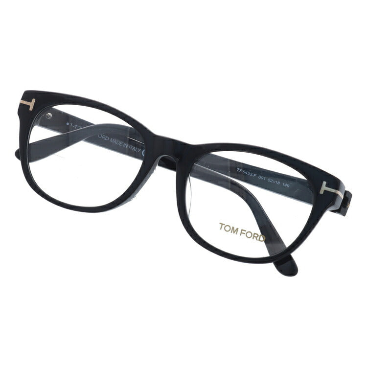 トムフォード メガネ TOM FORD メガネフレーム 眼鏡 FT5433F 001 52 （TF5433F 001 52） アジアンフィット ウェリントン型 度付き 度なし 伊達 メンズ レディース UVカット 紫外線 TOMFORD ラッピング無料