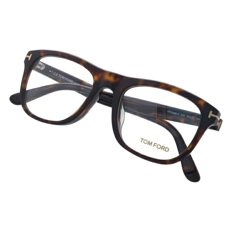 トムフォード メガネ TOM FORD メガネフレーム 眼鏡 FT5480F 052 54 （TF5480F 052 54） アジアンフィット ウェリントン型 度付き 度なし 伊達 メンズ レディース UVカット 紫外線 TOMFORD ラッピング無料