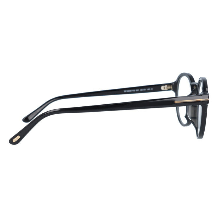 【伊達ブルーライトカットレンズ付】トムフォード メガネ TOM FORD メガネフレーム 眼鏡 FT5606FB 001 49 （TF5606FB 001 49） アジアンフィット ボストン型 PC スマホ スマートフォン 度付き 度なし 伊達 メンズ レディース UVカット 紫外線 TOMFORD