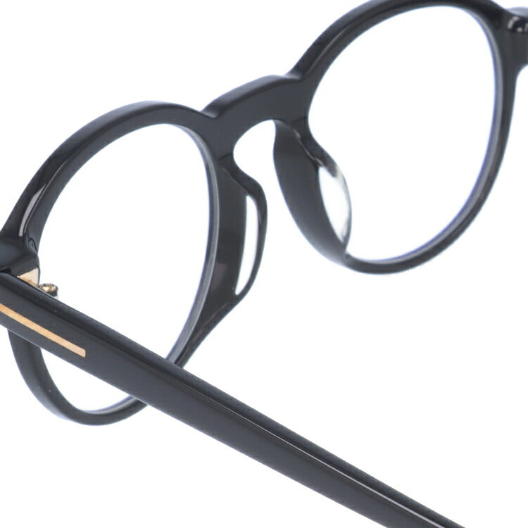 【伊達ブルーライトカットレンズ付】トムフォード メガネ TOM FORD メガネフレーム 眼鏡 FT5606FB 001 49 （TF5606FB 001 49） アジアンフィット ボストン型 PC スマホ スマートフォン 度付き 度なし 伊達 メンズ レディース UVカット 紫外線 TOMFORD