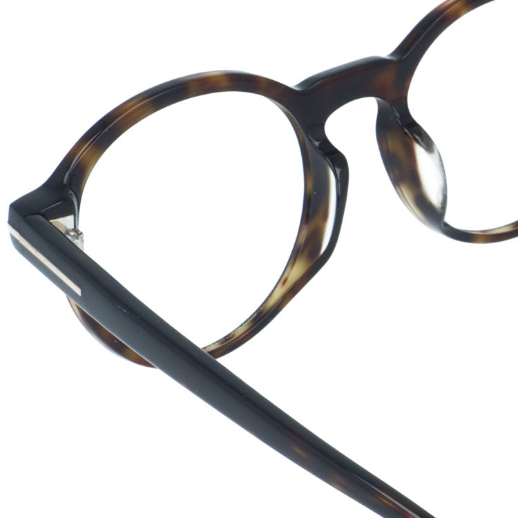 【訳あり・フレームのみ】 トムフォード アジアンフィット TOM FORD FT5606FB 052 49サイズ ボストン型 アウトレット品 べっ甲柄 ユニセックス メンズ レディース