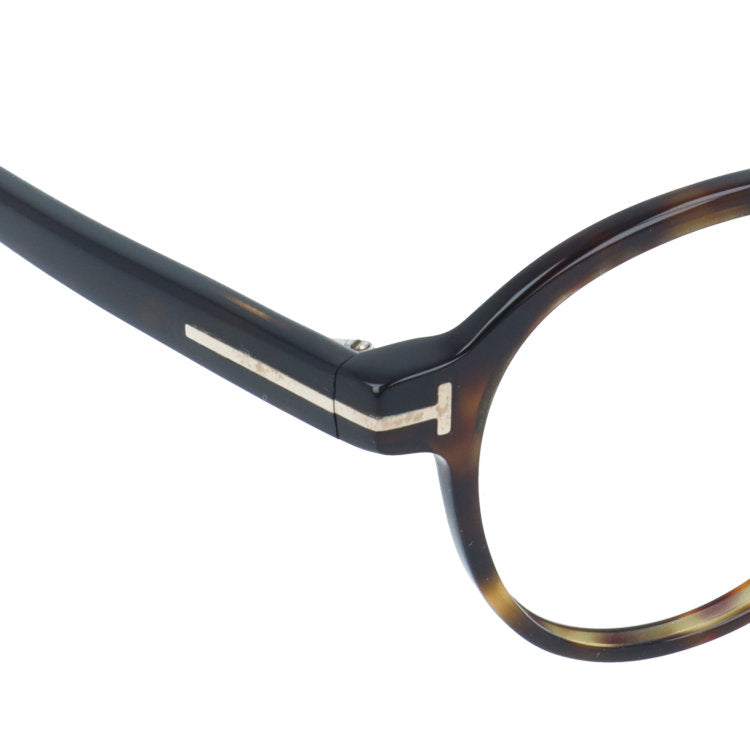【訳あり・フレームのみ】 トムフォード アジアンフィット TOM FORD FT5606FB 052 49サイズ ボストン型 アウトレット品 べっ甲柄 ユニセックス メンズ レディース