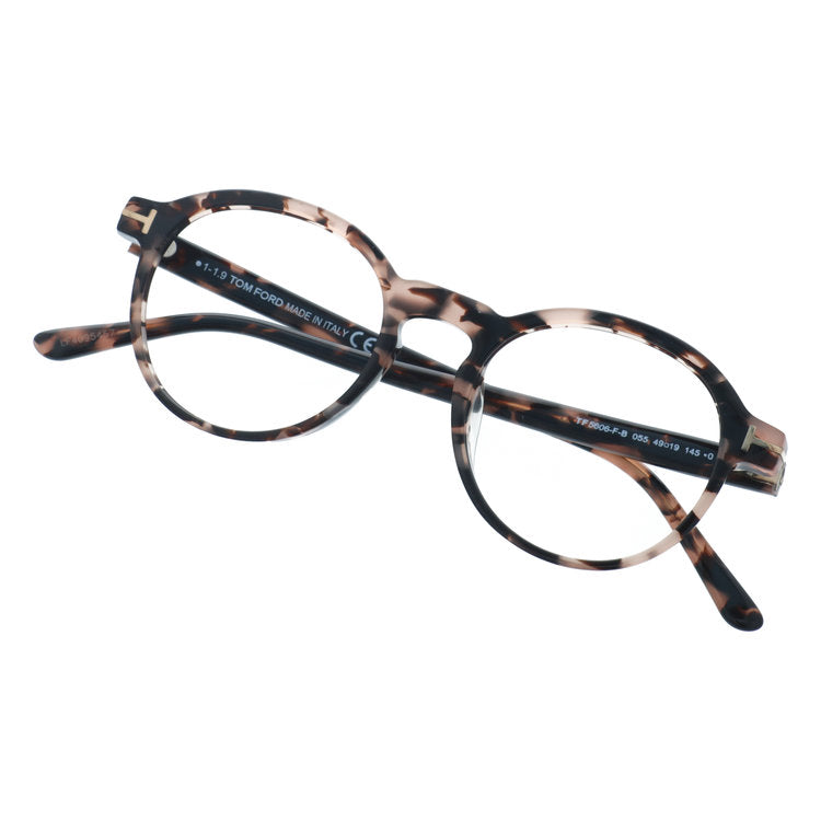 【訳あり・フレームのみ】トムフォード メガネフレーム アジアンフィット TOM FORD FT5606-F-B 055 49サイズ ボストン型 ユニセックス メンズ レディース