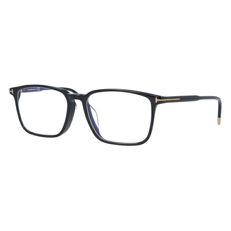 【訳あり】【伊達ブルーライトカットレンズ付】トムフォード メガネ TOM FORD メガネフレーム 眼鏡 FT5607FB 001 55 （TF5607FB 001 55） アジアンフィット スクエア型 PC スマホ スマートフォン 度付き 度なし 伊達 メンズ レディース UVカット 紫外線 TOMFORD