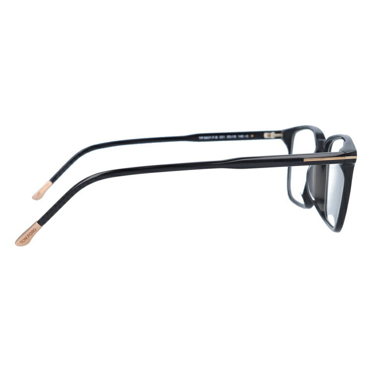 【伊達ブルーライトカットレンズ付】トムフォード メガネ TOM FORD メガネフレーム 眼鏡 FT5607FB 001 55 （TF5607FB 001 55） アジアンフィット スクエア型 PC スマホ スマートフォン 度付き 度なし 伊達 メンズ レディース UVカット 紫外線 TOMFORD