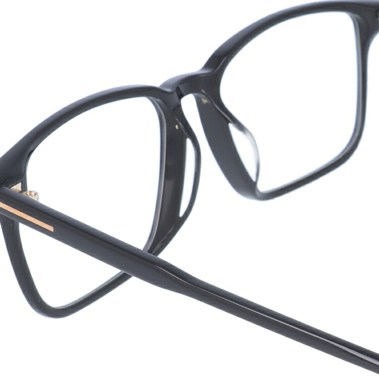 【伊達ブルーライトカットレンズ付】トムフォード メガネ TOM FORD メガネフレーム 眼鏡 FT5607FB 001 55 （TF5607FB 001 55） アジアンフィット スクエア型 PC スマホ スマートフォン 度付き 度なし 伊達 メンズ レディース UVカット 紫外線 TOMFORD