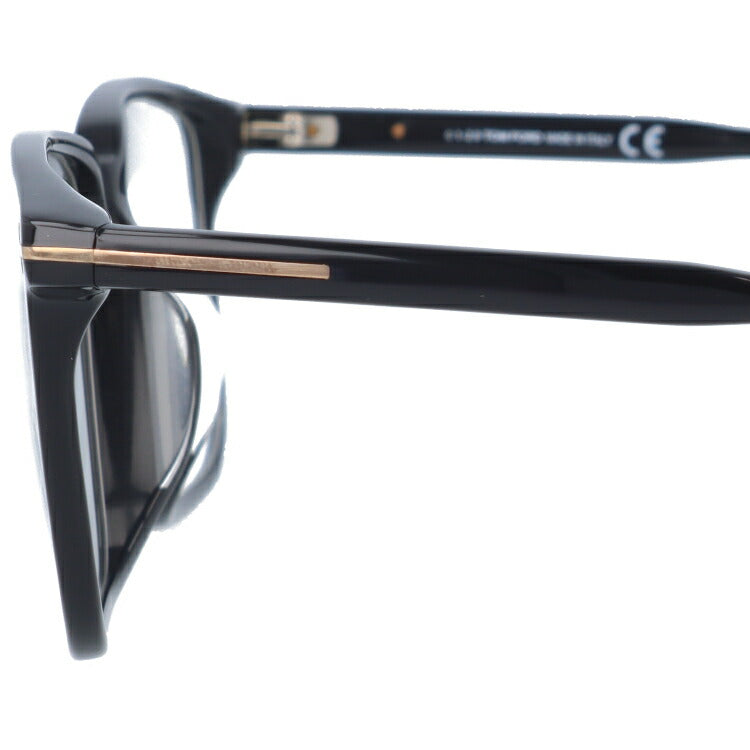 【伊達ブルーライトカットレンズ付】トムフォード メガネ TOM FORD メガネフレーム 眼鏡 FT5607FB 001 55 （TF5607FB 001 55） アジアンフィット スクエア型 PC スマホ スマートフォン 度付き 度なし 伊達 メンズ レディース UVカット 紫外線 TOMFORD