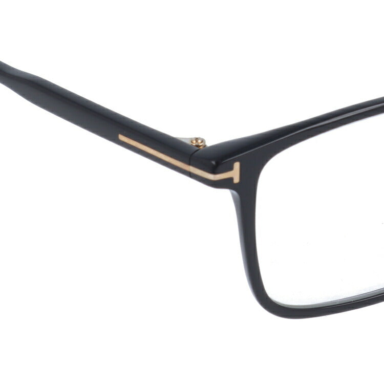 【伊達ブルーライトカットレンズ付】トムフォード メガネ TOM FORD メガネフレーム 眼鏡 FT5607FB 001 55 （TF5607FB 001 55） アジアンフィット スクエア型 PC スマホ スマートフォン 度付き 度なし 伊達 メンズ レディース UVカット 紫外線 TOMFORD