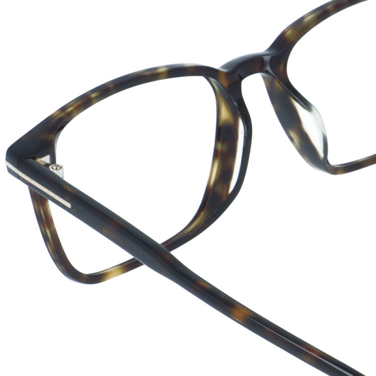 【訳あり・フレームのみ】 トムフォード アジアンフィット TOM FORD FT5607FB 052 55サイズ スクエア型 アウトレット品 べっ甲柄 ユニセックス メンズ レディース