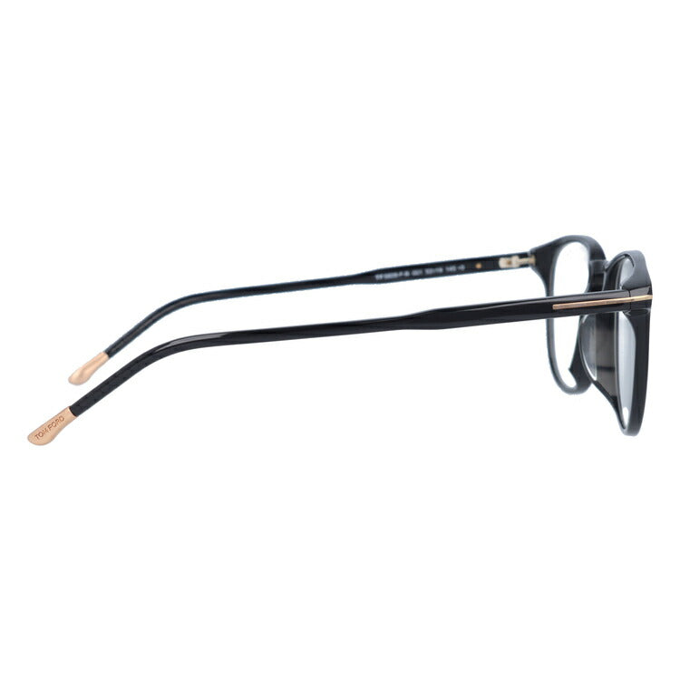 【伊達ブルーライトカットレンズ付】トムフォード メガネ TOM FORD メガネフレーム 眼鏡 FT5608FB 001 52 （TF5608FB 001 52） アジアンフィット ウェリントン型 PC スマホ スマートフォン 度付き 度なし 伊達 メンズ レディース UVカット 紫外線 TOMFORD