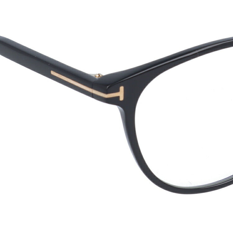 【伊達ブルーライトカットレンズ付】トムフォード メガネ TOM FORD メガネフレーム 眼鏡 FT5608FB 001 52 （TF5608FB 001 52） アジアンフィット ウェリントン型 PC スマホ スマートフォン 度付き 度なし 伊達 メンズ レディース UVカット 紫外線 TOMFORD