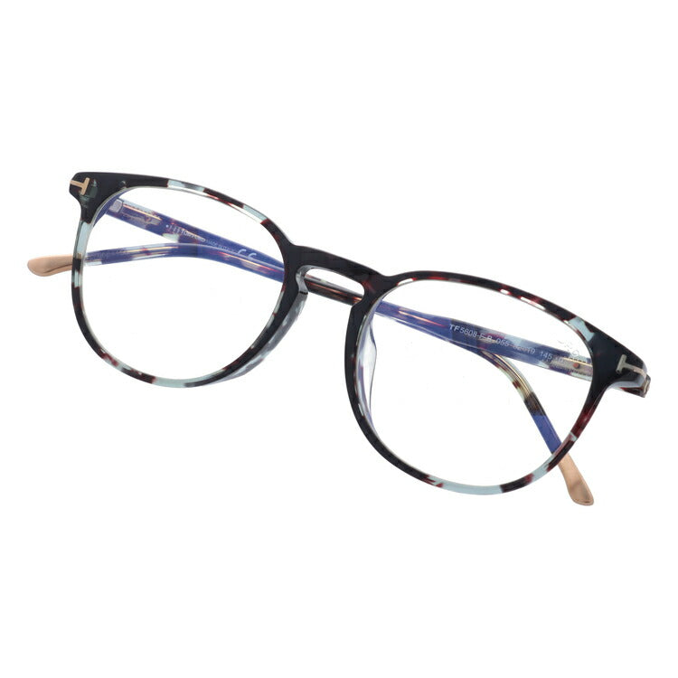 【選べる15色 ライトカラーレンズ】トムフォード ライトカラー サングラス TOM FORD FT5608FB 055 52 （TF5608FB 055 52） アジアンフィット ウェリントン型 メンズ レディース アウトドア 運転 ドライブ レジャー UVカット 伊達 メガネ 眼鏡