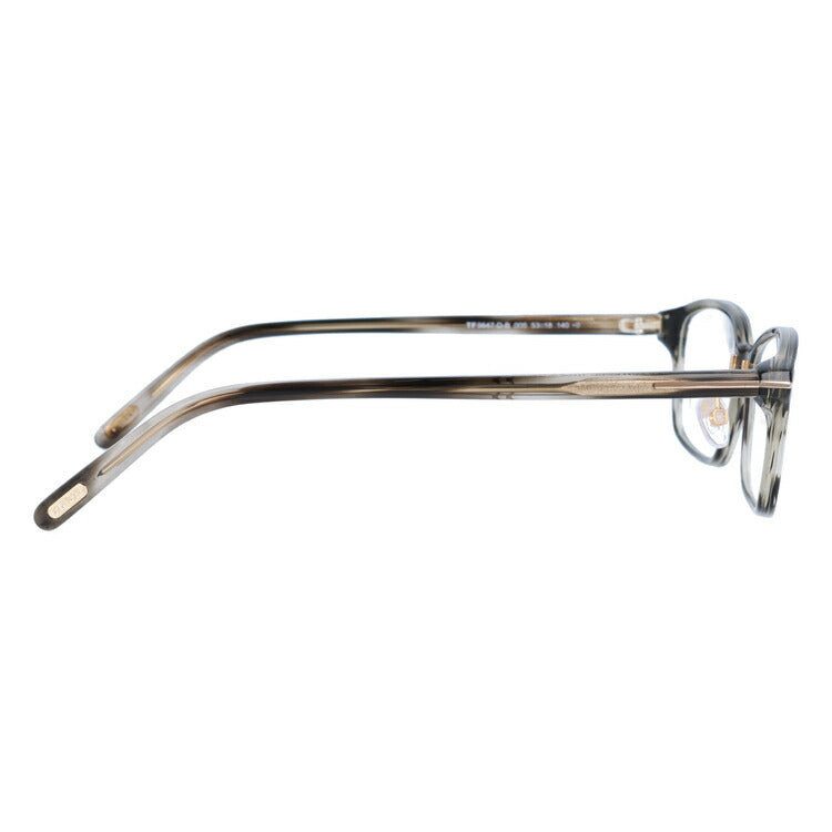 【伊達ブルーライトカットレンズ付】トムフォード メガネ TOM FORD メガネフレーム 眼鏡 FT5647DB 005 53 （TF5647DB 005 53） 調整可能ノーズパッド スクエア型 PC スマホ スマートフォン 度付き 度なし 伊達 メンズ レディース UVカット 紫外線 TOMFORD