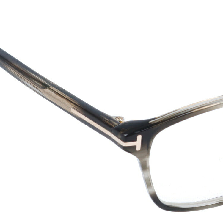 【伊達ブルーライトカットレンズ付】トムフォード メガネ TOM FORD メガネフレーム 眼鏡 FT5647DB 005 53 （TF5647DB 005 53） 調整可能ノーズパッド スクエア型 PC スマホ スマートフォン 度付き 度なし 伊達 メンズ レディース UVカット 紫外線 TOMFORD