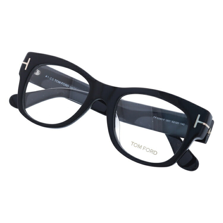 トムフォード メガネフレーム 伊達メガネ アジアンフィット TOM FORD FT5040-F （TF5040-F） 001 52サイズ ウェリントン ユニセックス メンズ レディース ラッピング無料