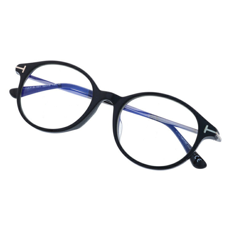 トムフォード メガネフレーム 伊達メガネ アジアンフィット TOM FORD FT5554-F-B （TF5554-F-B） 001 52サイズ ボストン ユニセックス メンズ レディース ラッピング無料