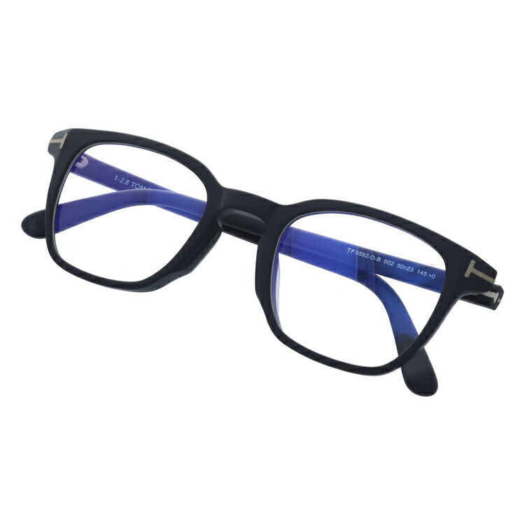 トムフォード メガネフレーム 伊達メガネ アジアンフィット TOM FORD FT5592-D-B （TF5592-D-B） 002 50サイズ ウェリントン ユニセックス メンズ レディース ラッピング無料