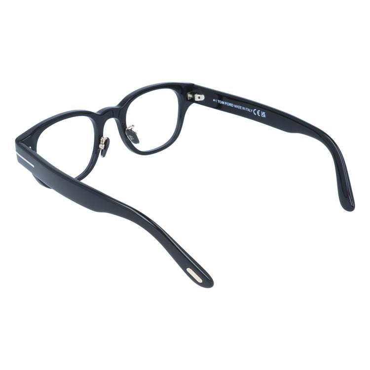 【訳あり】トムフォード メガネフレーム アジアンフィット TOM FORD FT5861DB 001 48 TF5861DB / FT5861-D-B スクエア型 度なしブルーライトカットレンズ付 伊達メガネ PC スマートフォン スマホ 老眼鏡 リーディンググラス メンズ レディース トム・フォード