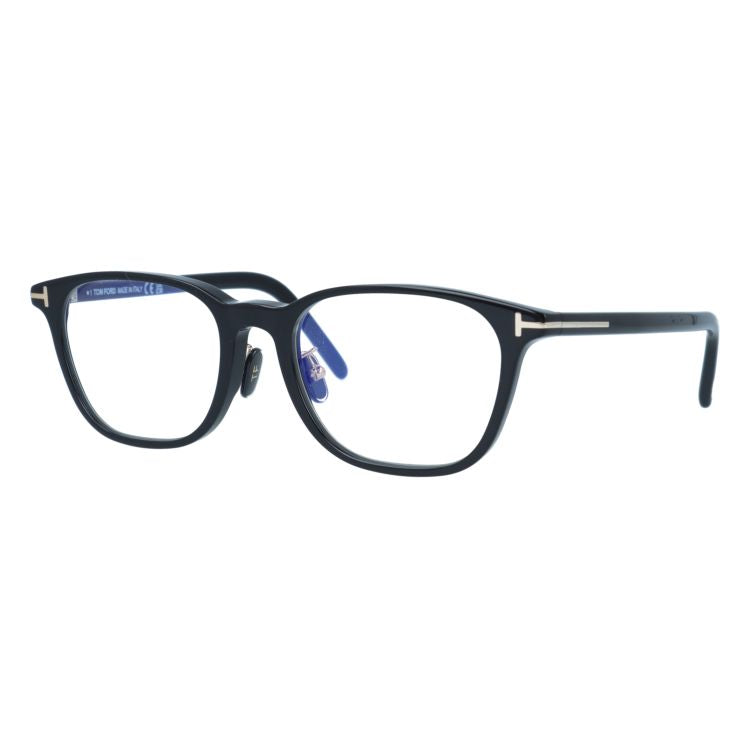 【訳あり】トムフォード メガネフレーム 伊達メガネ アジアンフィット TOM FORD FT5860-D-B 001 52サイズ ウェリントン型 ユニセックス メンズ レディース