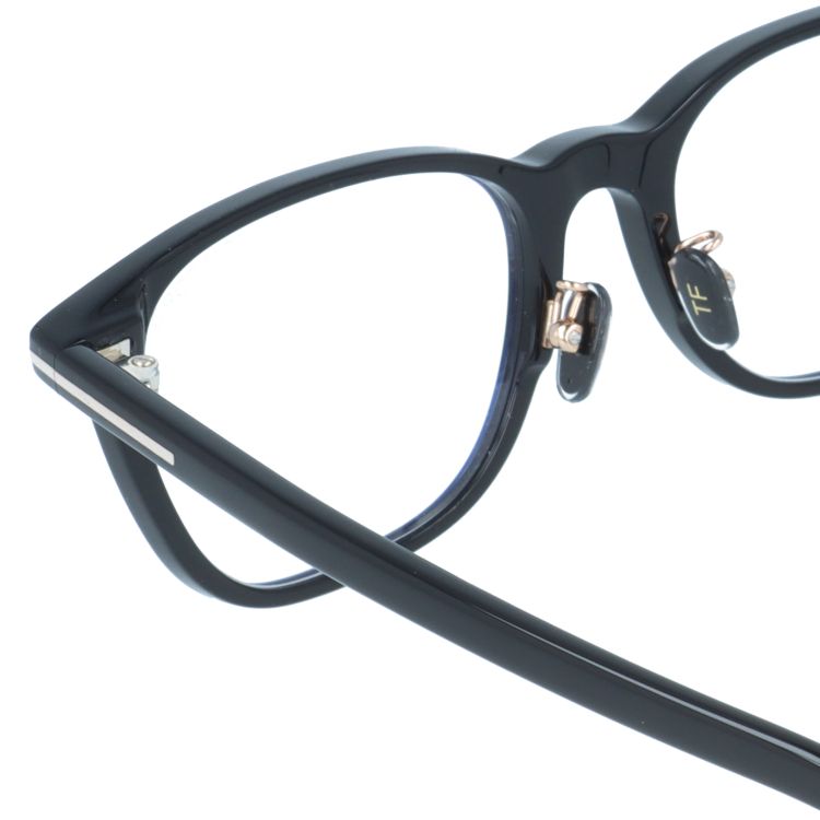 【訳あり】トムフォード メガネフレーム 伊達メガネ アジアンフィット TOM FORD FT5860-D-B 001 52サイズ ウェリントン型 ユニセックス メンズ レディース