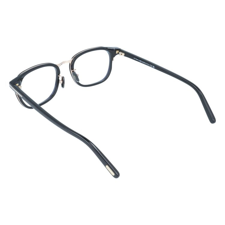 【訳あり】トムフォード メガネフレーム 伊達メガネ アジアンフィット TOM FORD FT5785-D-B 001 52サイズ ウェリントン型 ユニセックス メンズ レディース