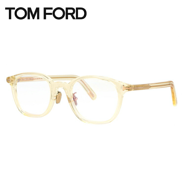 トムフォード メガネフレーム 伊達メガネ アジアンフィット TOM FORD FT5858-D-B 039 49サイズ ウェリントン型 ユニセックス メンズ レディース