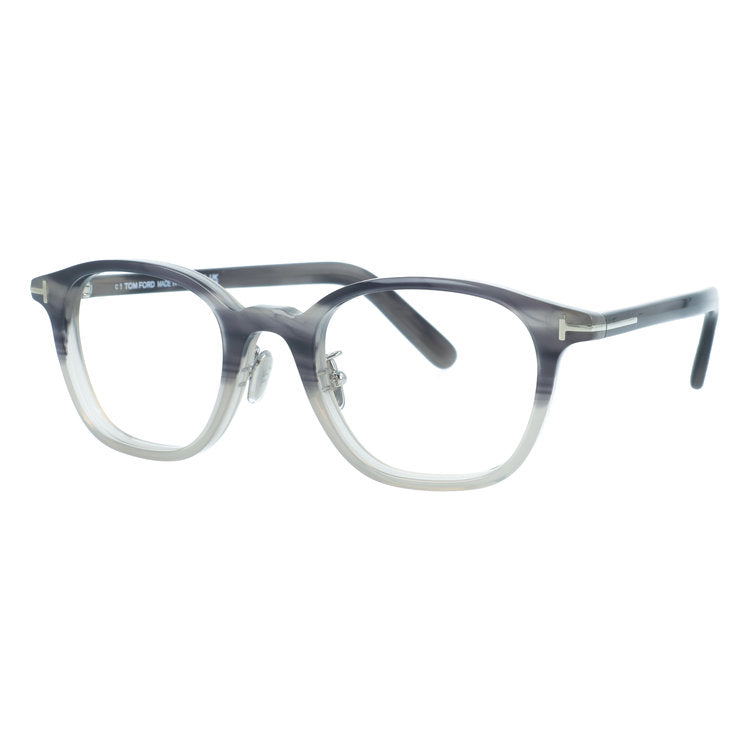 【訳あり・フレームのみ】トムフォード メガネフレーム アジアンフィット TOM FORD FT5858-D-B 048 49サイズ ウェリントン型 ユニセックス メンズ レディース