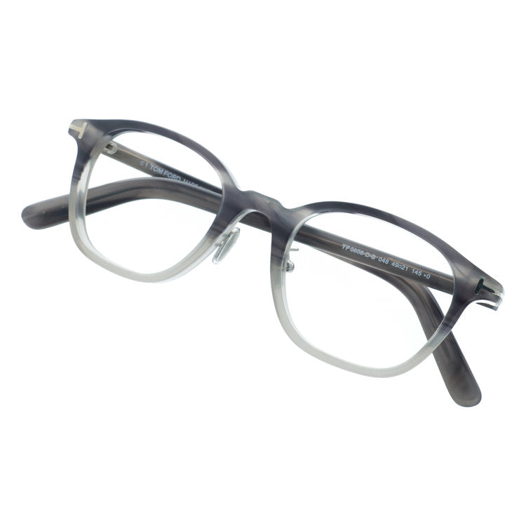 【訳あり・フレームのみ】トムフォード メガネフレーム アジアンフィット TOM FORD FT5858-D-B 048 49サイズ ウェリントン型 ユニセックス メンズ レディース