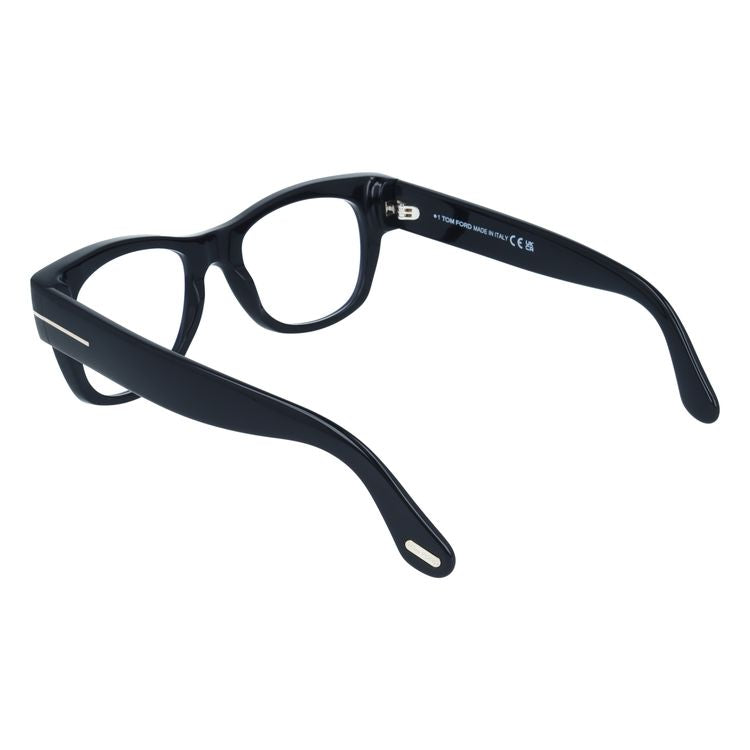 トムフォード メガネフレーム 伊達メガネ レギュラーフィット TOM FORD FT5040-B 001 （TF5040-B 001） 52サイズ ウェリントン型 伊達ブルーライトカットレンズ PCレンズ イタリア製 ユニセックス メンズ レディース