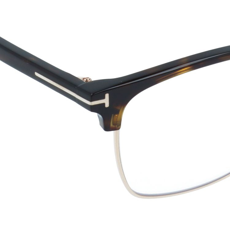 トムフォード メガネフレーム 伊達メガネ アジアンフィット（フルフィット） 調整可能ノーズパッド（クリングス） TOM FORD FT5801-F-B 052 56サイズ （TF5801FB 052 56） ブロー型 スクエア 大きめ ブルーライトカット ユニセックス メンズ レディース